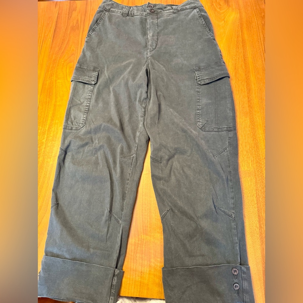 Marc Aurel Women’s Cargo Pants in Faded Navy, size 38